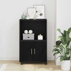Kast zwart eiken 55x40x91 cm