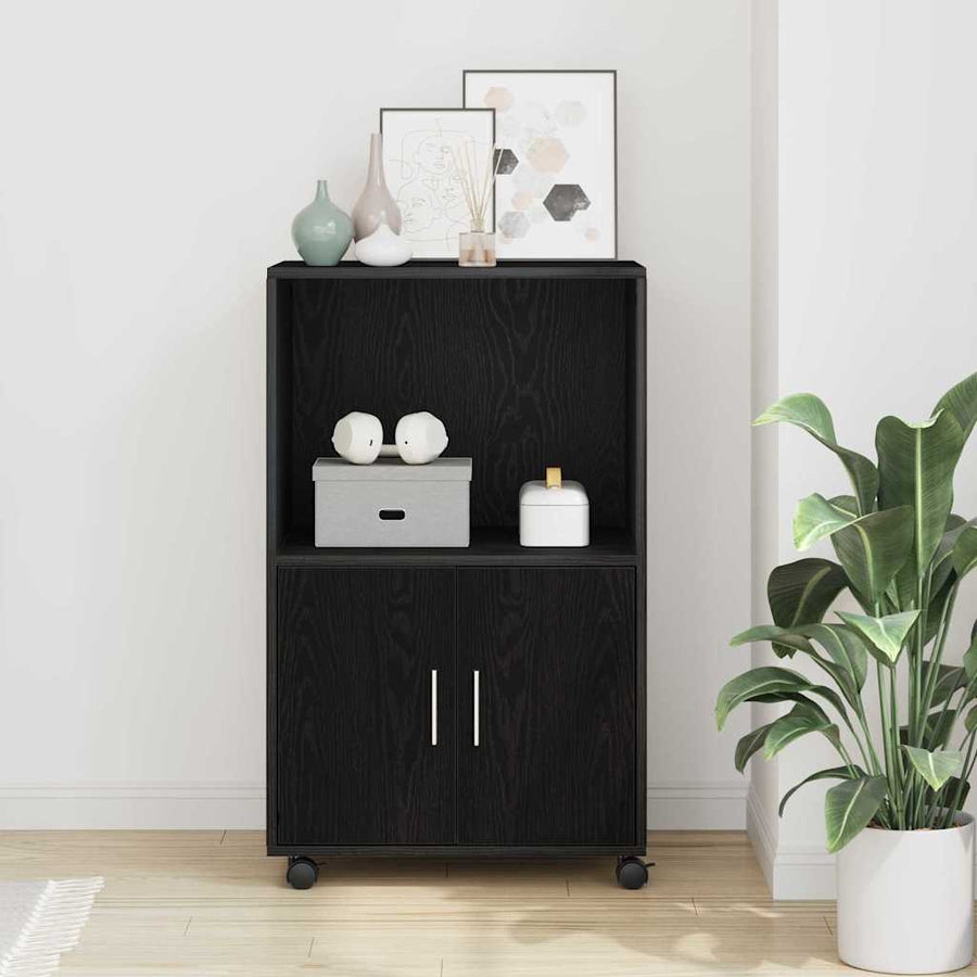 Kast Zwart Eiken 55 x 40 x 82 cm