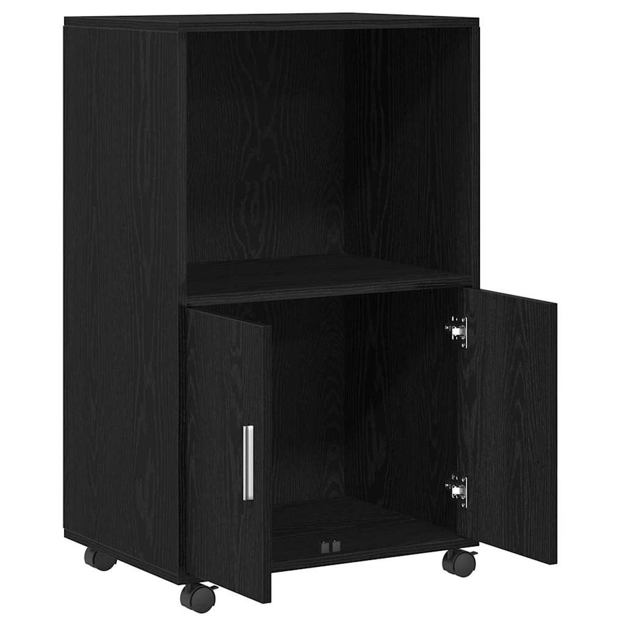 Kast Zwart Eiken 55 x 40 x 82 cm