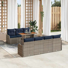 Tuin loungeset 7 personen grijs acaciahout