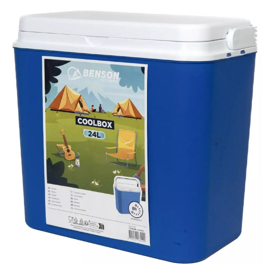 Benson Koelbox 24L Blauw/Wit