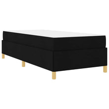 Boxspring bed Anders Zwart en Wit 90 x 200 cm Stof