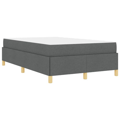 Boxspring bed Anders Donkergrijs 120 x 190 cm Stof
