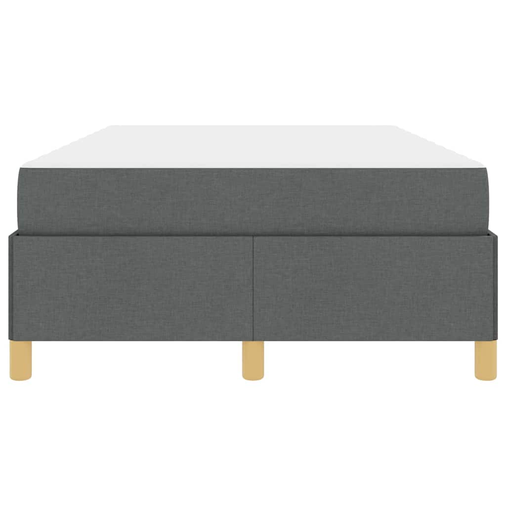 Boxspring bed Anders Donkergrijs 120 x 190 cm Stof