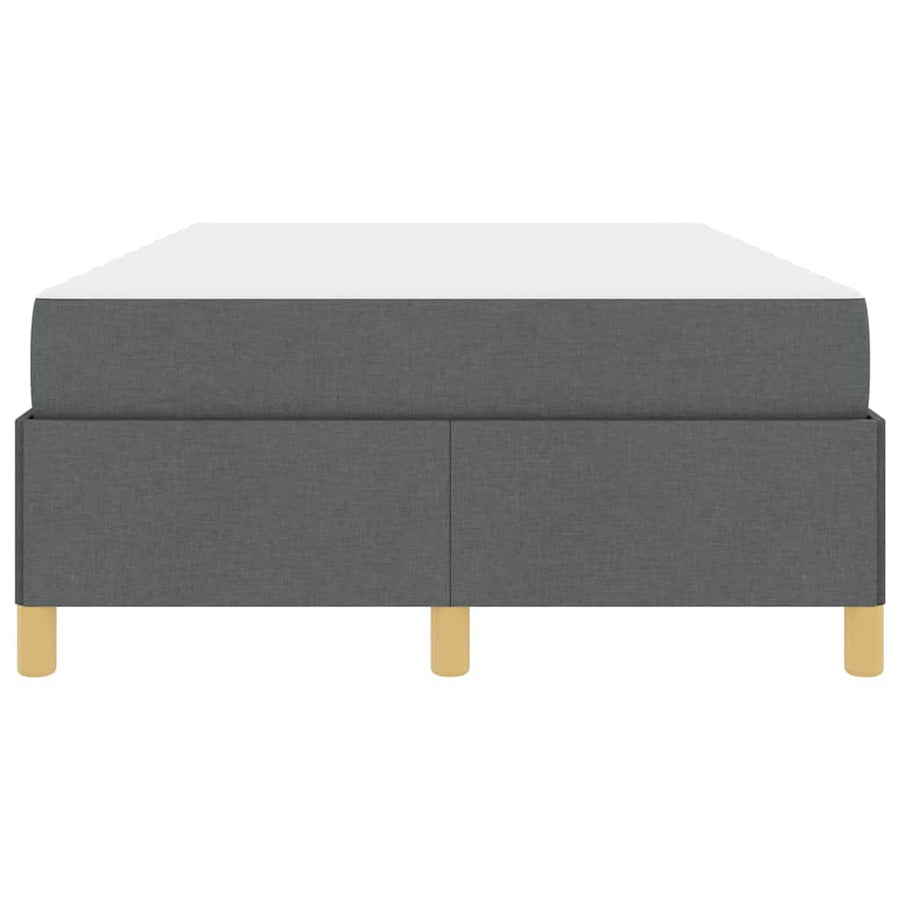 Boxspring bed Anders Donkergrijs 120 x 190 cm Stof