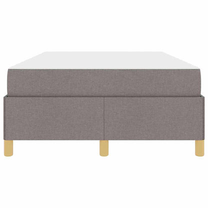 Boxspring bed Anders Taupe en Wit 120 x 190 cm Stof