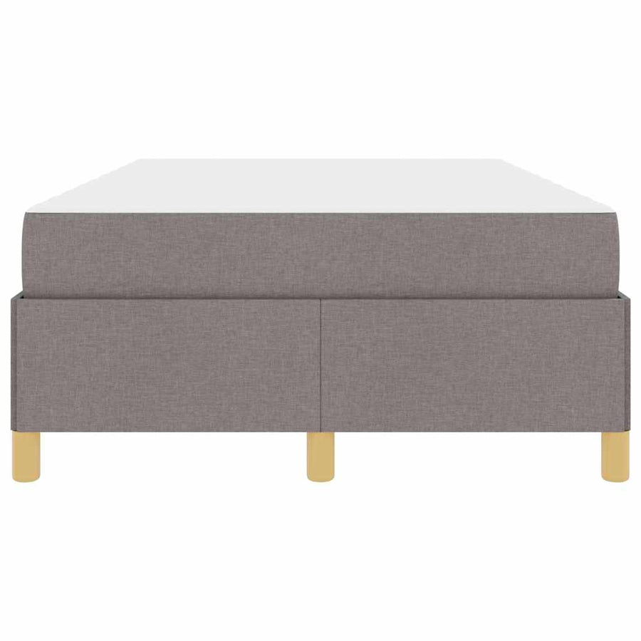 Boxspring bed Anders Taupe en Wit 120 x 190 cm Stof