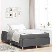 Bedframe 120x200 cm donkergrijs