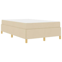 Boxspring bed Anders Crème en Wit 120 x 200 cm Stof