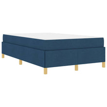 Boxspring bed Anders Blauw en Wit 120 x 200 cm Stof