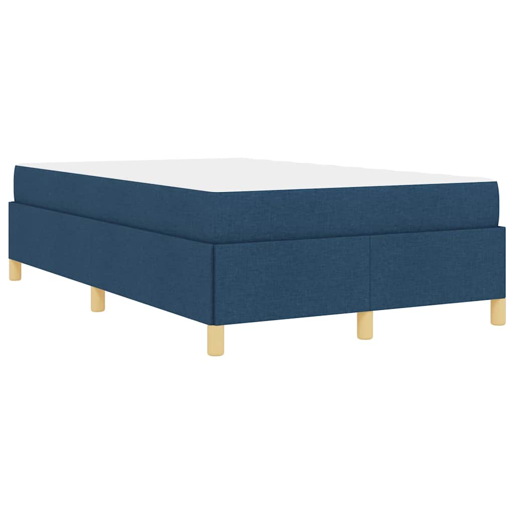 Boxspring bed Anders Blauw en Wit 120 x 200 cm Stof