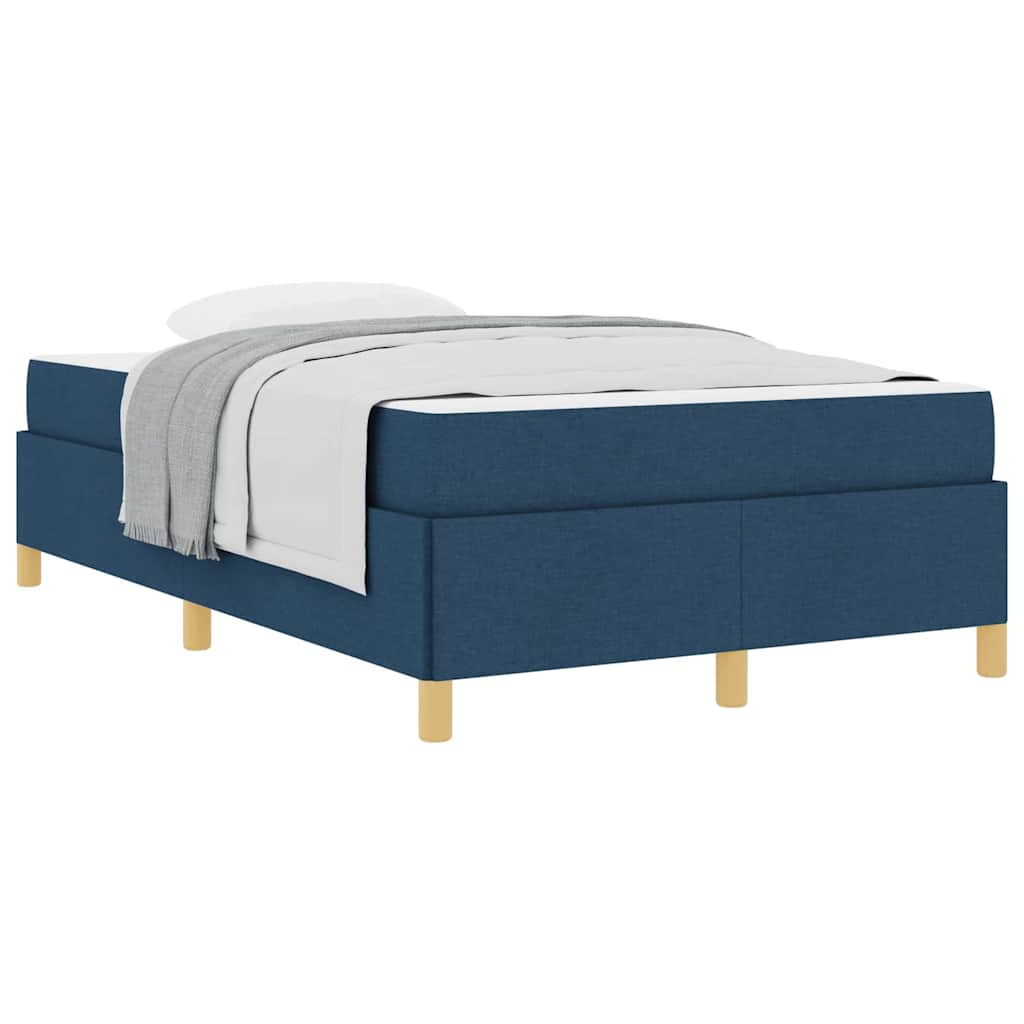Boxspring bed Anders Blauw en Wit 120 x 200 cm Stof