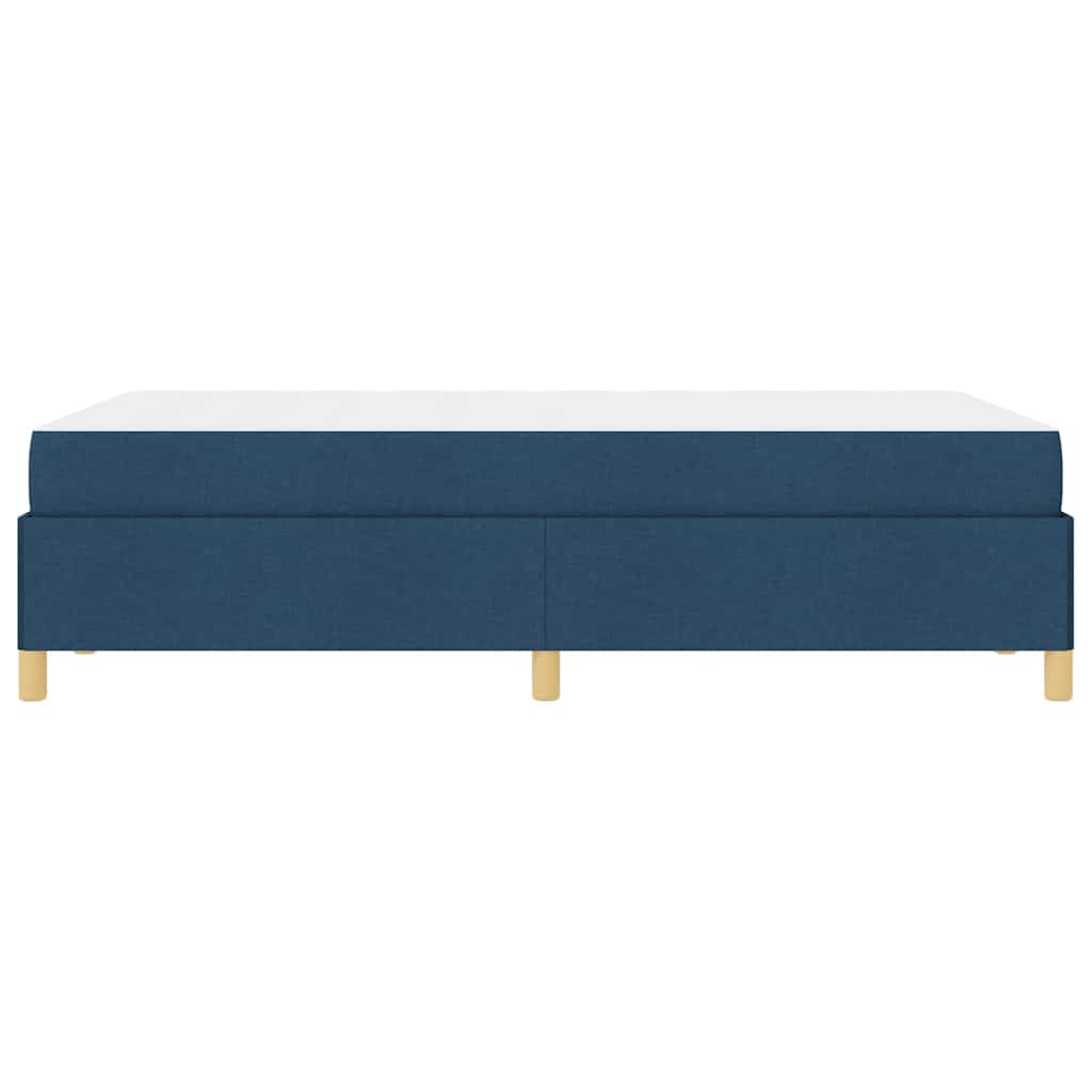 Boxspring bed Anders Blauw en Wit 120 x 200 cm Stof