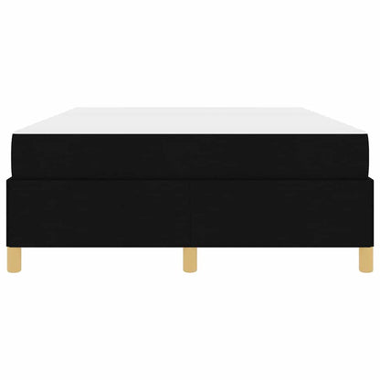 Bedframe met matras Zwart 140 x 190 cm Stof