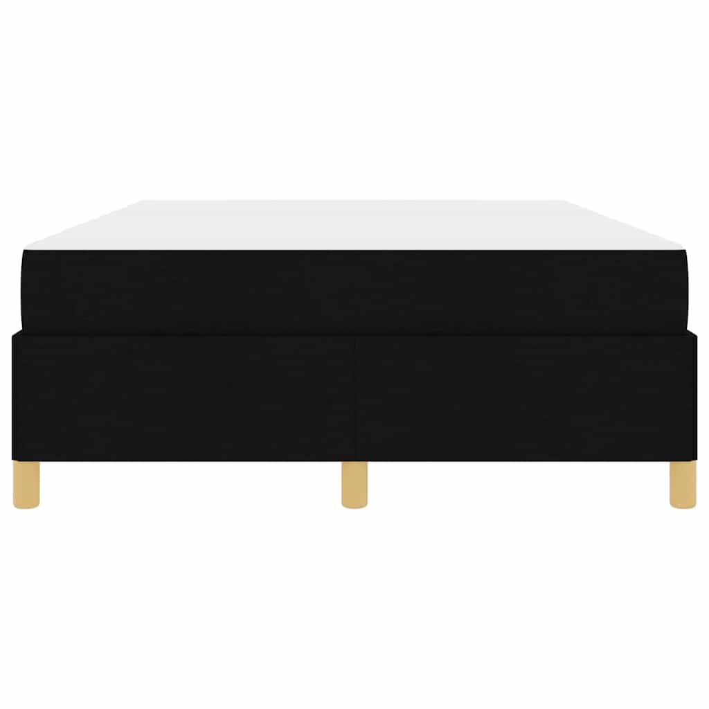 Boxspring bed Anders Zwart en Wit en Zwart 160 x 200 cm Stof