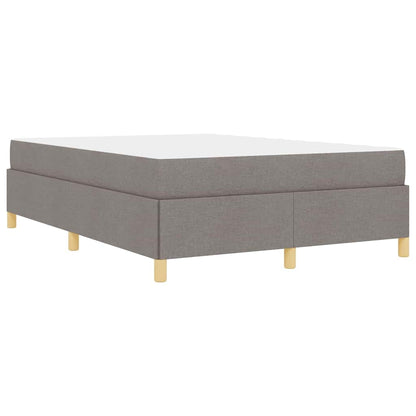 Boxspring bed Anders Taupe en Wit 160 x 200 cm Stof