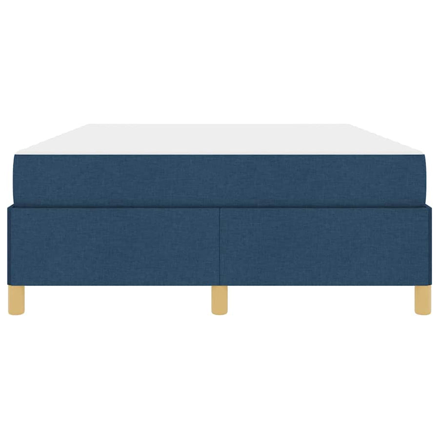 Boxspring bed Anders Blauw en Wit 160 x 200 cm Stof
