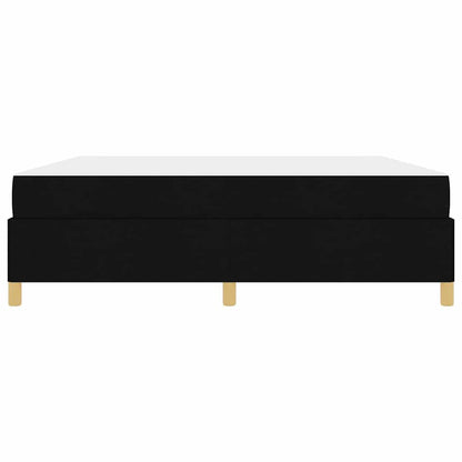 Boxspring bed Anders Zwart en Wit en Zwart 180 x 200 cm Stof
