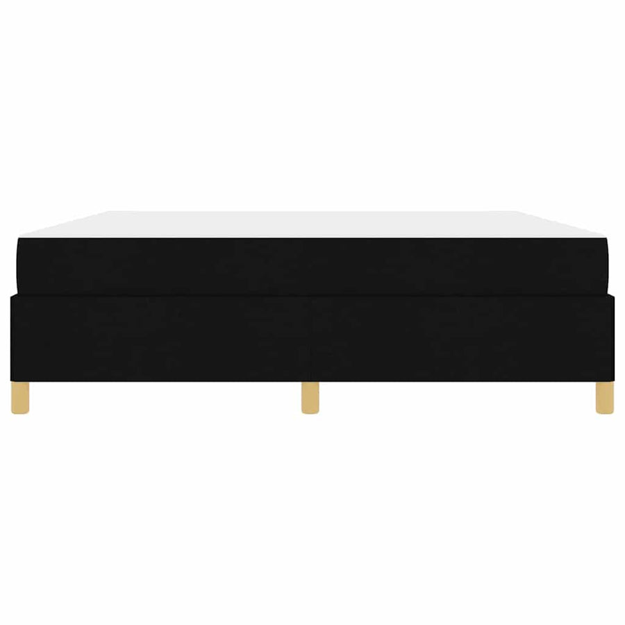 Boxspring bed Anders Zwart en Wit en Zwart 180 x 200 cm Stof