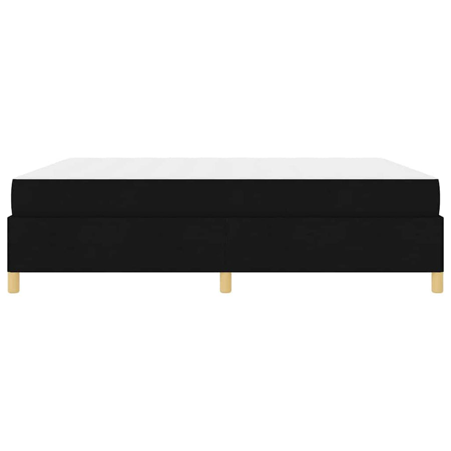 Boxspring bed Anders Zwart en Wit en Zwart 180 x 200 cm Stof