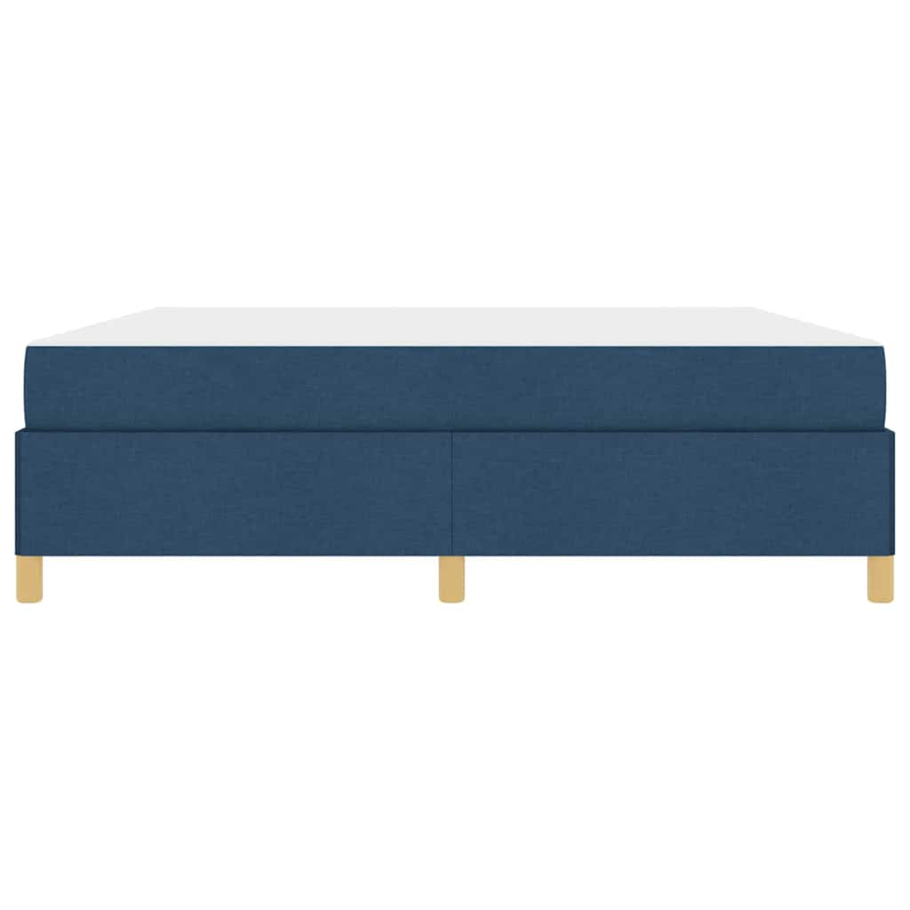 Boxspring bed Anders Blauw en Wit 180 x 200 cm Stof
