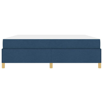 Boxspring bed Anders Blauw en Wit 180 x 200 cm Stof