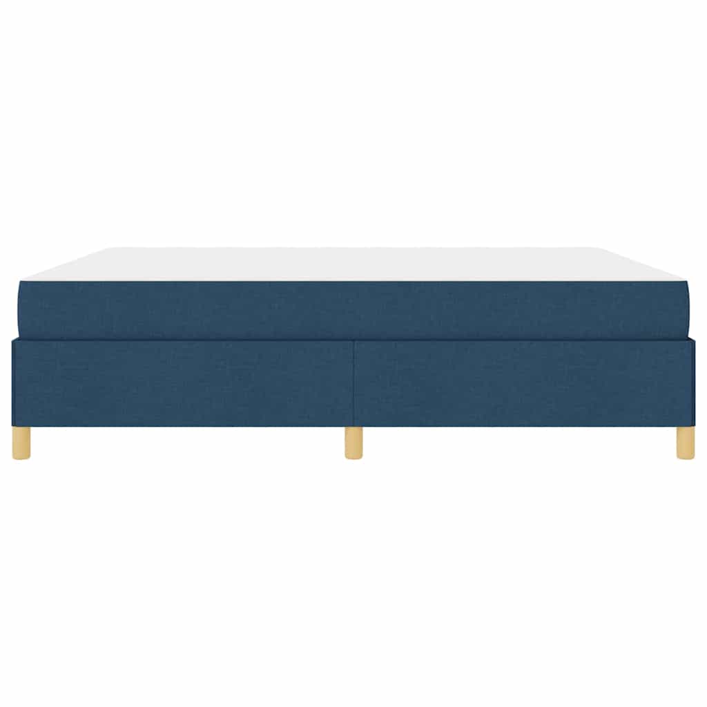 Boxspring bed Anders Blauw en Wit 180 x 200 cm Stof