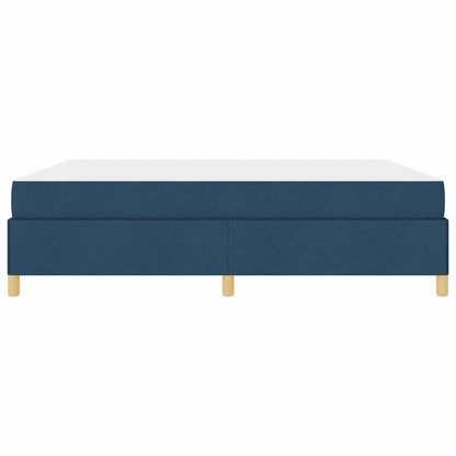 Boxspring bed Anders Blauw en Wit 180 x 200 cm Stof