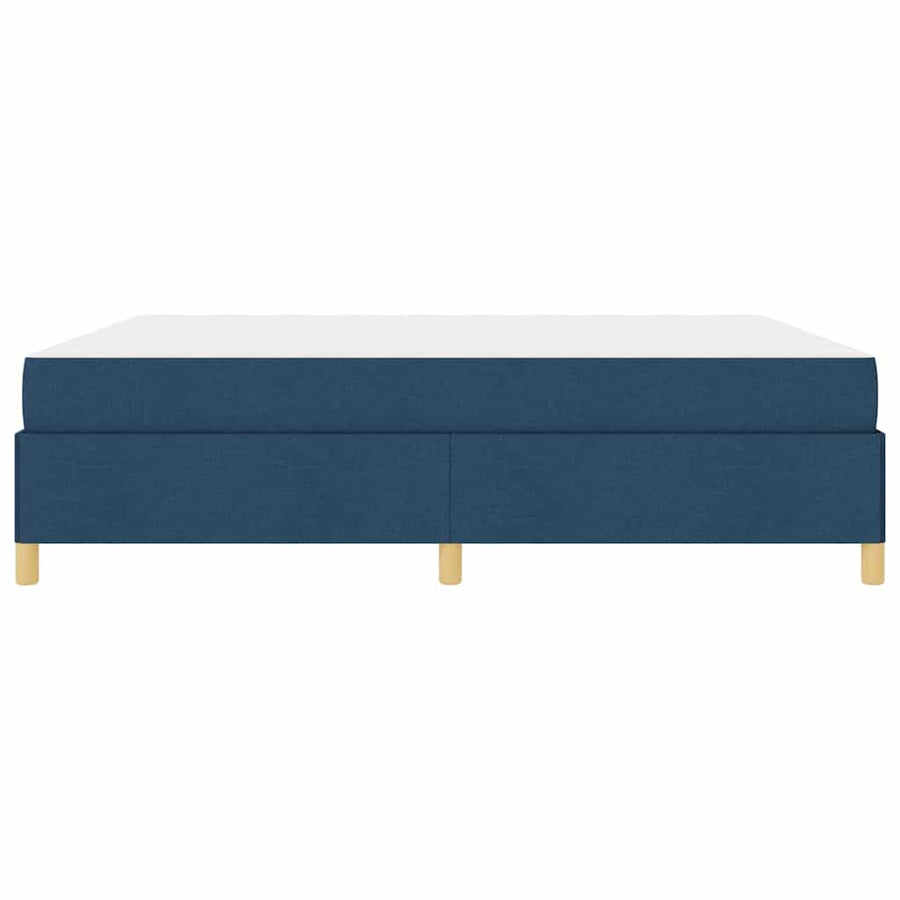 Boxspring bed Anders Blauw en Wit 180 x 200 cm Stof