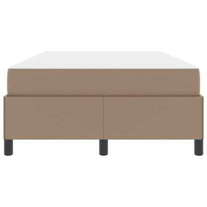 Bedframe met matras Cappuccino 120 x 200 cm Kunstleer