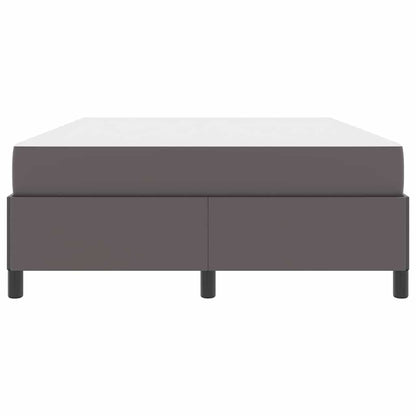 Bedframe met matras Grijs 160 x 200 cm Stof