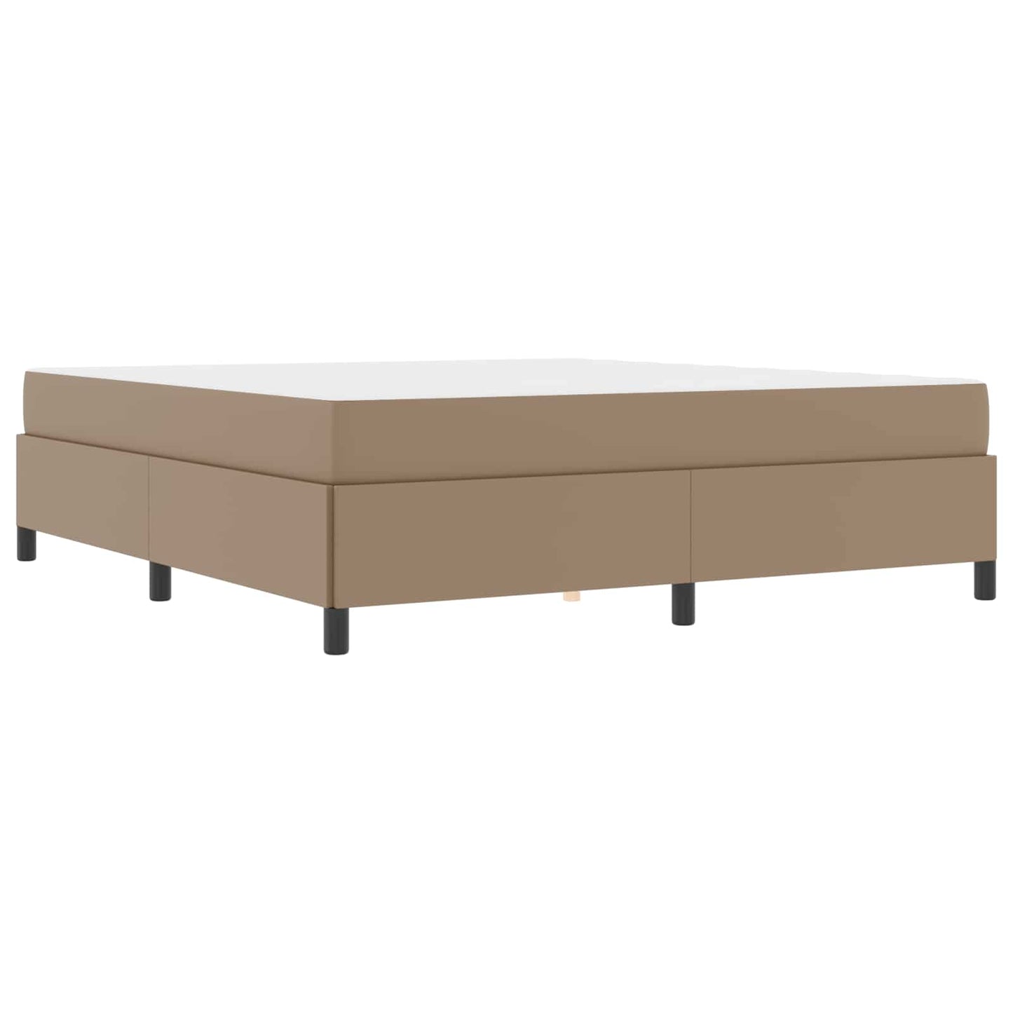 Bedframe met matras Cappuccino 180 x 200 cm Stof