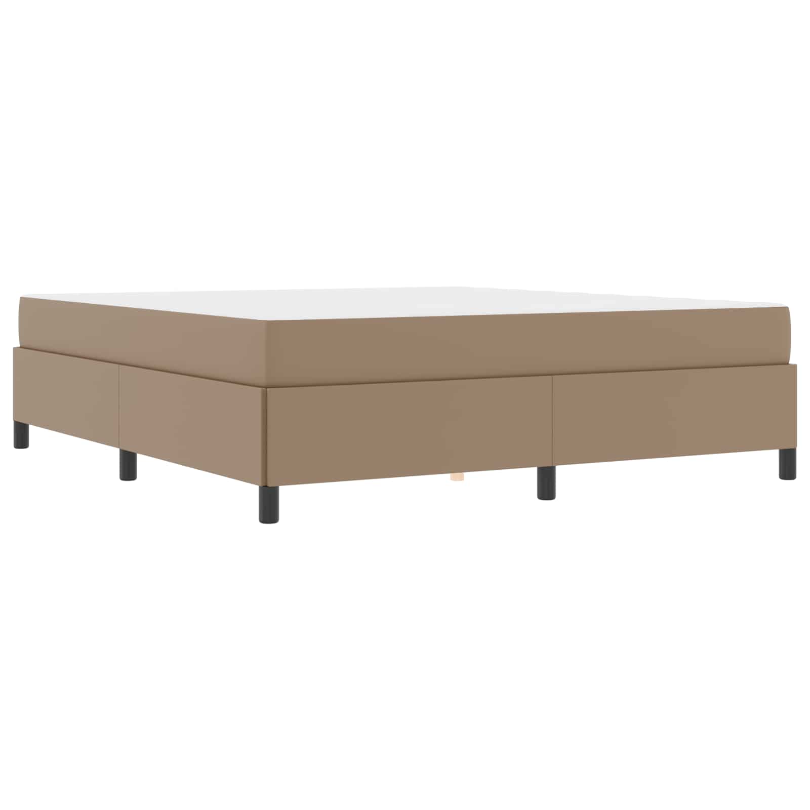 Bedframe met matras Cappuccino 180 x 200 cm Stof