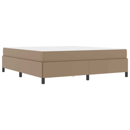Bedframe met matras Cappuccino 180 x 200 cm Stof