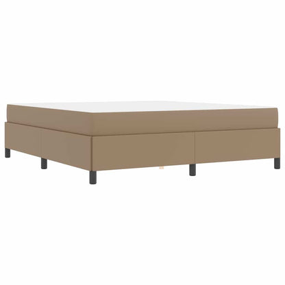 Bedframe met matras Cappuccino 180 x 200 cm Stof