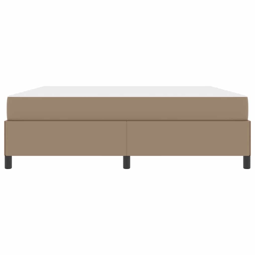 Bedframe met matras Cappuccino 180 x 200 cm Stof