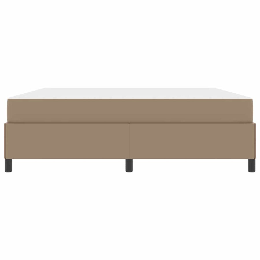 Bedframe met matras Cappuccino 180 x 200 cm Stof