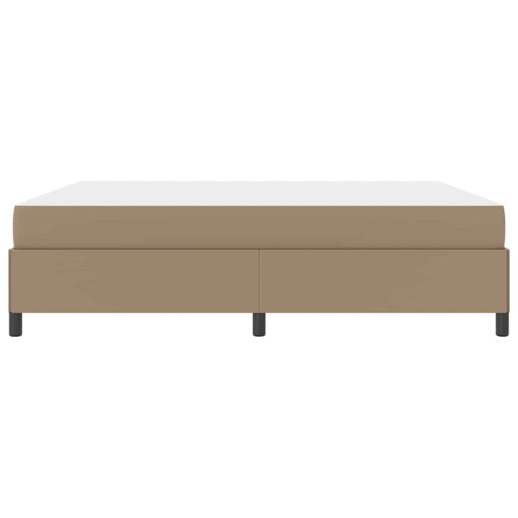 Bedframe met matras Cappuccino 180 x 200 cm Stof