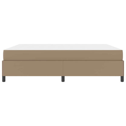 Bedframe met matras Cappuccino 180 x 200 cm Stof
