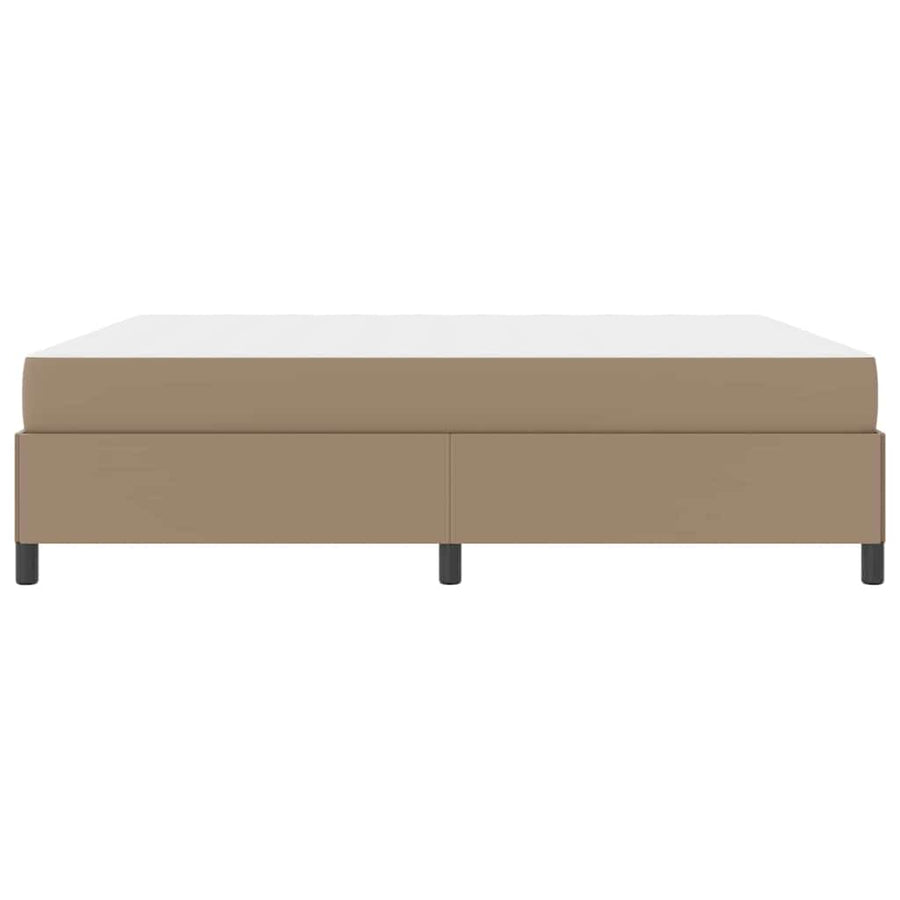 Bedframe met matras Cappuccino 180 x 200 cm Stof