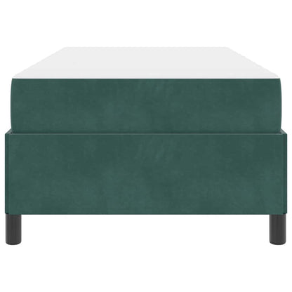 Bedframe Anders Wit en lichtgrijs 90 x 190 cm Fluweel