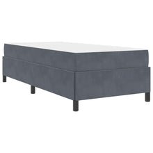 Bedframe Anders Wit en lichtgrijs 90 x 200 cm Fluweel