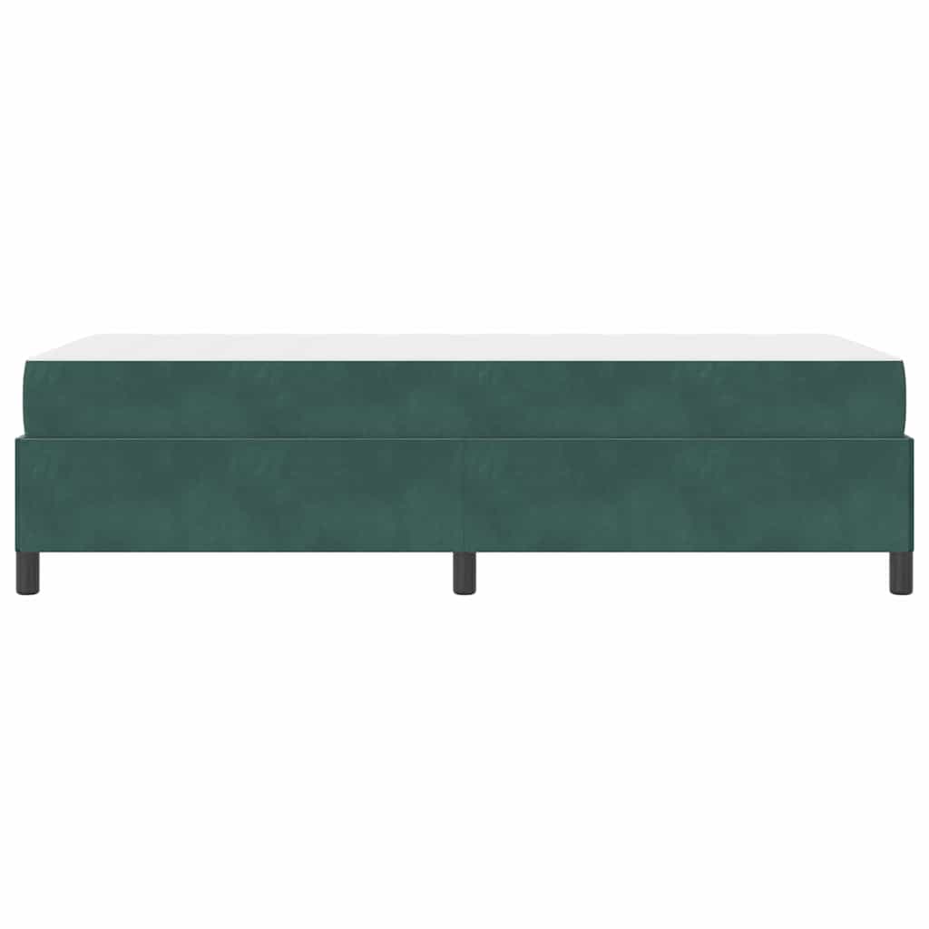 Bedframe Anders Wit en lichtgrijs 90 x 200 cm Fluweel