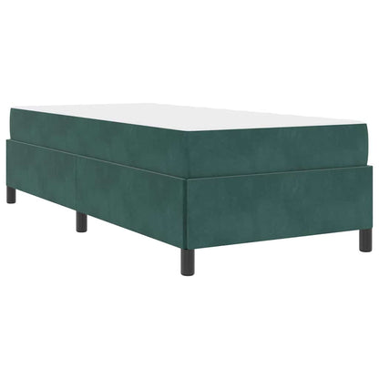 Bedframe Anders Wit en lichtgrijs 100 x 200 cm Fluweel