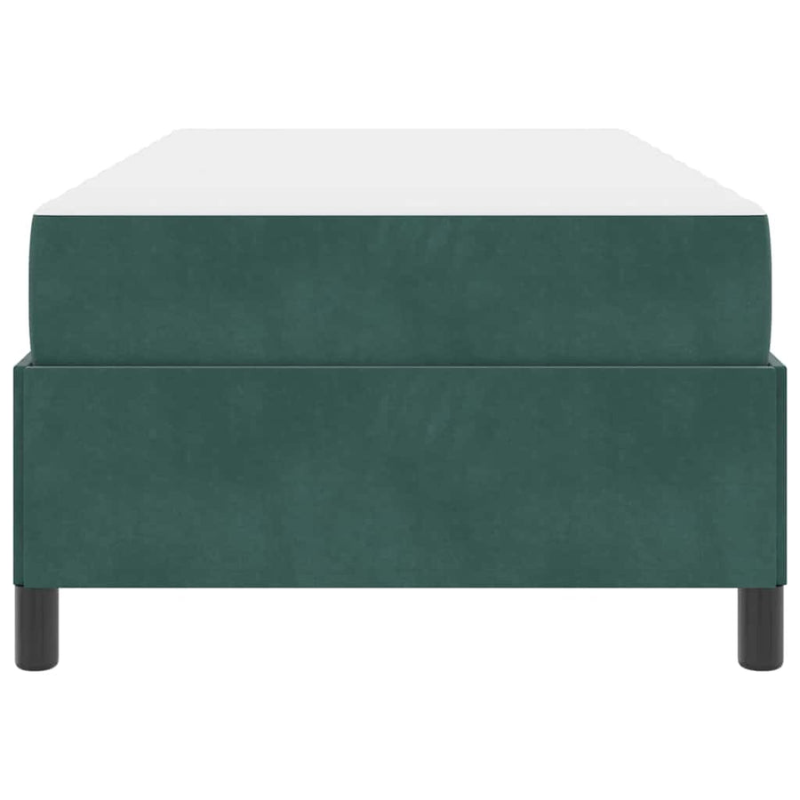 Bedframe Anders Wit en lichtgrijs 100 x 200 cm Fluweel
