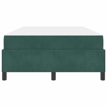 Bedframe Anders Donkergroen en Wit 120 x 190 cm Fluweel