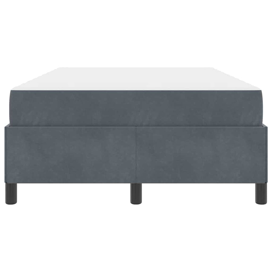Bedframe Anders Wit en lichtgrijs 120 x 200 cm Fluweel