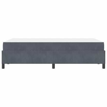 Bedframe Anders Wit en lichtgrijs 120 x 200 cm Fluweel