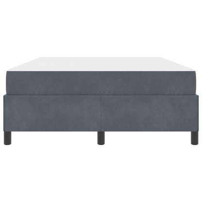 Bedframe Anders Wit en lichtgrijs 140 x 190 cm Fluweel