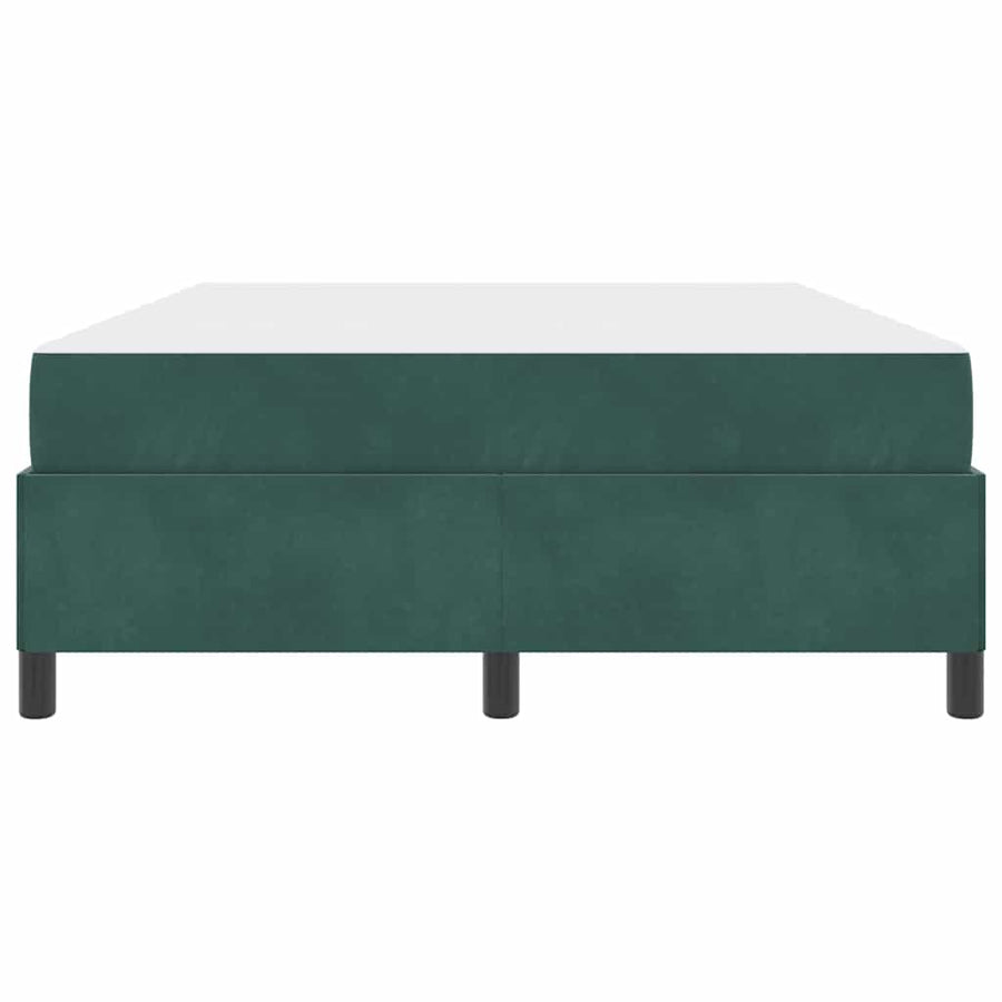 Bedframe Anders Wit en lichtgrijs 140 x 190 cm Fluweel